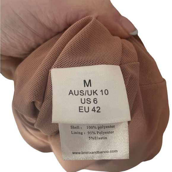 Bronx and Banco Tiffany Lace Midi Dress White Size M - Picture 8 of 15